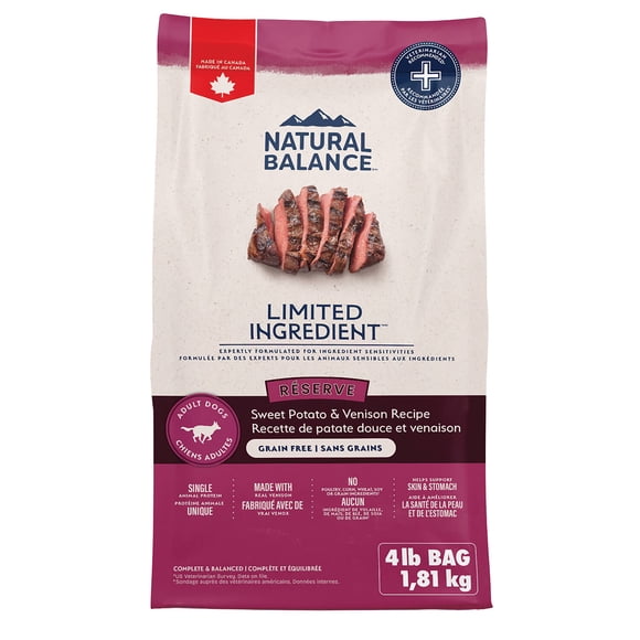 Reserve Grain Free Sweet Potato & Venison - Dry Dog Food