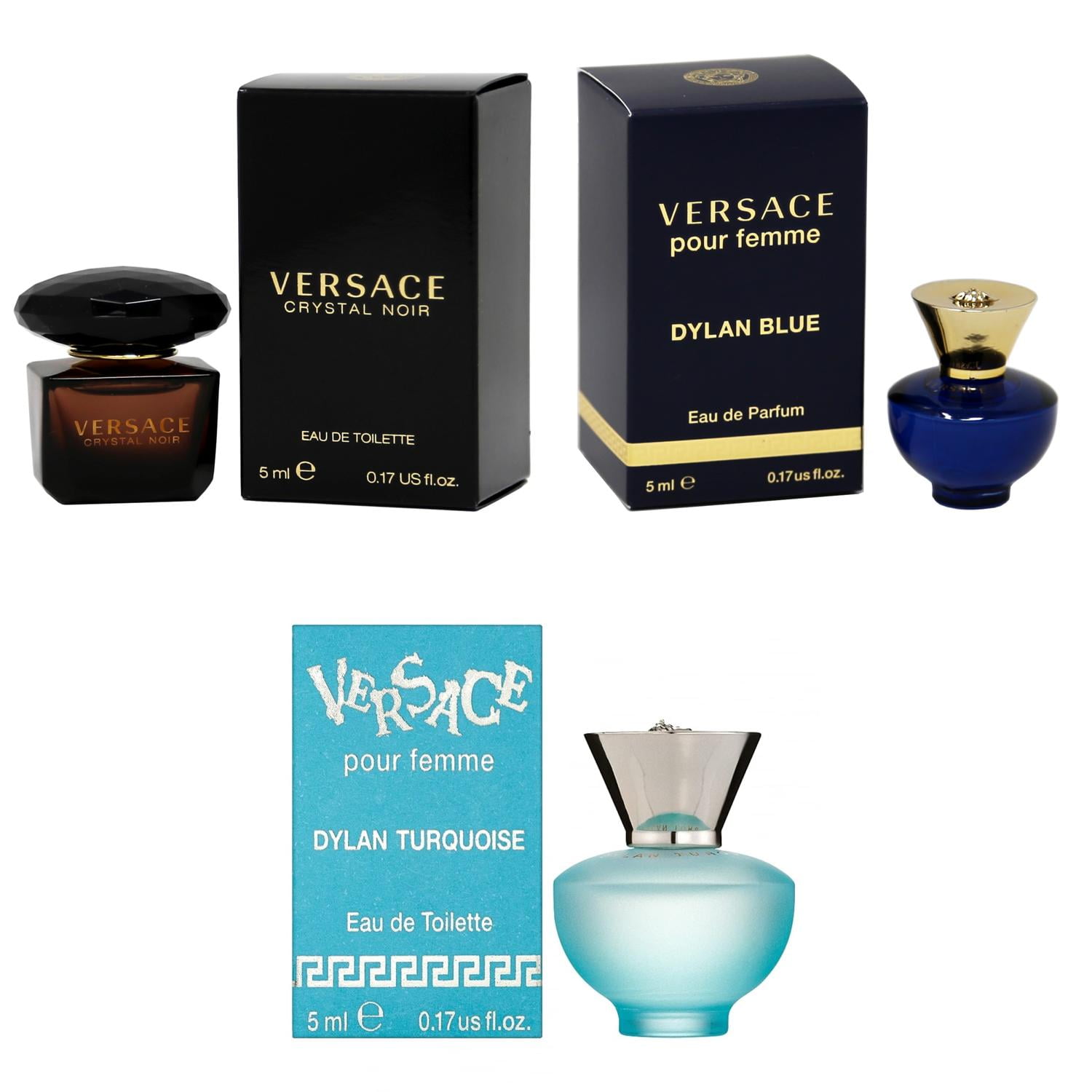 Versace Crystal Noir EDT, Dylan Blue Femme EDP, Philippines Ubuy