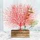 thumbnail image 4 of Ramas de coral, plantas artificiales de tallo seco para restaurante. Rojo (sin base), 4 of 9
