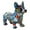 Style 4, variant on Simple Resin Crafts Home Furnishings Colorful Resin Dog Statue Corgi Statues for Office Decor Entrance Cabinet TV Stand Desktop - Style 1