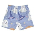 thumbnail image 7 of FORMRS Boys Swim Trunks Quick Dry Mesh Liner Boardshorts Sizes XS-XL, Blue Halloween, 7 of 7