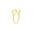 thumbnail image 2 of 925 Sterling Silver Gold Plated Infinity Ring Size 7 Ring for Women - 1.7 Grams, 2 of 2
