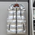 thumbnail image 2 of Chaleco para hombre, abrigo brillante de otoño e invierno, chaleco de algodón cálido, prendas de vestir exteriores de moda coreana, chaleco para parejas, 2 of 6