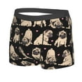 thumbnail image 2 of Balery French Bulldog Men's Boxer Briefs, Soft and Breathable Cotton Underwear with nylon Waistband-Small, 2 of 9