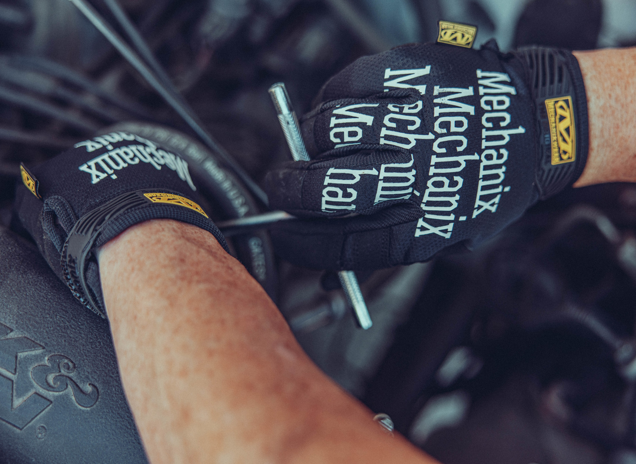 Mechanix Wear Original Work Gloves, Black, Large photo 6