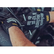 Mechanix Wear The Original® Glove – (Black) Synthetic Leather Touchscreen Capable, Large