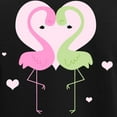 thumbnail image 3 of CafePress - Flamingos Cp1 Women's Dark Pajamas - Women's Short Sleeve Print T-Shirt and Pants Dark Cotton Pajama Set, 3 of 7
