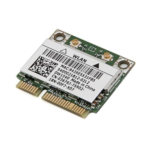 Genuine Dell Latitude E6430 Wlan Wireless Half Mini Pci E Wifi Card 3676j Walmart Com Walmart Com