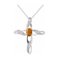 thumbnail image 3 of RYLOS Jewelry For Women Sterling Silver Infinity Wave Tennis Bracelet, Ring & Necklace Gemstone w/ Diamonds Adjustable 7"-8" Wrist & 18" Chain Tiger Eye November Birthstone Jewelry Sizes 5-10, 3 of 10