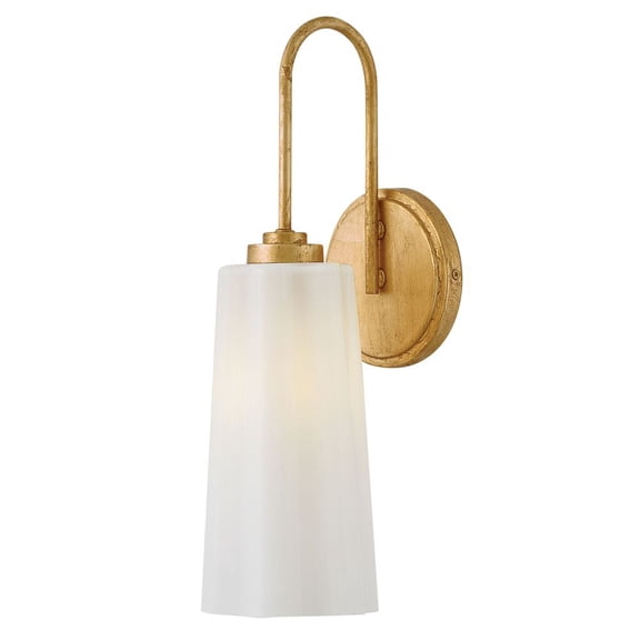 85410DA Lark Honey - 15W 1 LED Medium Bath Vanity-16.75 Inches Tall and 5.25 Inches Wide