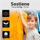 thumbnail image 3 of MAGMALIFE 50 Ganchos de Terciopelo para Ropa Infantil, Gancho Plateado Giratorio de 360 Grados, Adecuado para Todo Tipo de Ropa, Antideslizante, 35 cm de Largo (Gris), 3 of 8