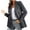 Gray-01, variant on Corduroy Jacket Women Casual Double Breasted Blazer Jacket Plain Notched Long Sleeve Suit Coats Regular Fit Solid Work Office Business Longline Suit Jackets Ladies Autumn Winter