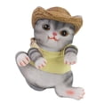 thumbnail image 3 of Macetas con figuras de animales trepadores, jarrones, decoración para acuarios, maceteros decorativos Gato, 3 of 8