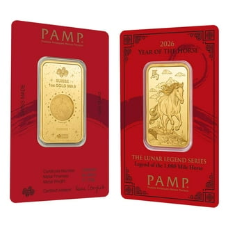 Credit Suisse 1 oz Gold Bullion Bar .9999 Fine (In Assay