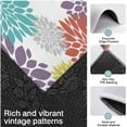 thumbnail image 3 of Yellow Floral and Petal Pattern Kitchen Rugs Sets Of 3,Kitchen Runner Rugs Non Skid Washable,Decorative Kitchen Floor Mats for Kitchen,Sink,Laundry,17"x30"+ 17"x47" + 17"x59", 3 of 6