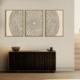 thumbnail image 6 of Jesus Wall Art 16x24 Inch Jesus Feeds The 5000 Canvas Wall Art Set of 3 Framed Christian Wall Decor Modern Abstract Art Print for Living Room Bedroom Office, 6 of 8