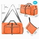 thumbnail image 2 of Bolsa de viaje Vomgomfom de 65 litros con compartimento para zapatos, color naranja, 2 of 7