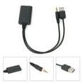 thumbnail image 1 of For BMW E90 E91 Car Auto BT-Compatible Radio AUX Cable Adapter, 1 of 1