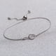 thumbnail image 5 of Pulsera Infinito de Plata para Mujer, Pulsera de Amor Ajustable para Mujer, Joyas para Mujer Regalos de Navidad Cumpleaños de Mujer Regalo del Día de la Madre Mamá Infinito, 5 of 5