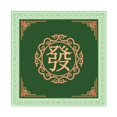 thumbnail image 3 of Tapete de mesa de Mahjong con reducción de ruido, 31,50'' x 31,50'', antideslizante verde un, 3 of 9