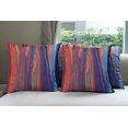 thumbnail image 6 of Ambesonne Colorful Throw Pillow Cover 4 Pack, Close up of Oil Painting, 24", Multicolor, 6 of 7