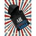 thumbnail image 7 of All American Mom Hearts Sweatshirt Women - Women Sweatshirt, Black, 4XL, 7 of 7