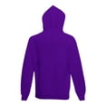 thumbnail image 3 of HaHaHappy Men's Fashion Hoodie Oversized Soft Long Sleeve Solid Color Hooded Sweatshirts with Kangaroo Pocket Hoodies Pullover Dark Purple 2XL, 3 of 8