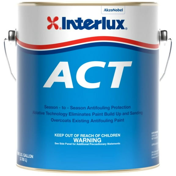 Interlux Y6690U/1 ACT Antifouling Paint - Blue, Gallon