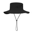 thumbnail image 2 of SPRING PARK Breathable Compressible Men Women Bucket Hat Festival Fishing Summer Fisher Outdoor Sun Beach Cap, 2 of 7