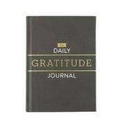 MY DAILY GRATITUDE Gray Leather-like 4one-half inchx6one-half inch Journal by Eccolo trade