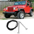 thumbnail image 4 of Limb Risers Kit Hood Protective Sub Line Branches IronStainless Steel   Fit For  TJ 1997-2006, 4 of 8