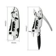 thumbnail image 3 of Llave multiherramienta con herramienta de acero inoxidable multiuso ajustable multifuncional plegable, 3 of 5