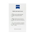 thumbnail image 6 of ZEISS Gentle and Thorough Cleaning Sunglass Lens Cleaner Wipes, 80 Count, 6 of 8