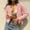 Pink, variant on Womens Vintage Shawl Collar Cardigan Ribbed Trim Button Down Knit Sweater Large Sweaters for Women plus Size Short Sleeve Cardigans for Women Summer Cropped Cardigans for Women Clothes Women Trendy
