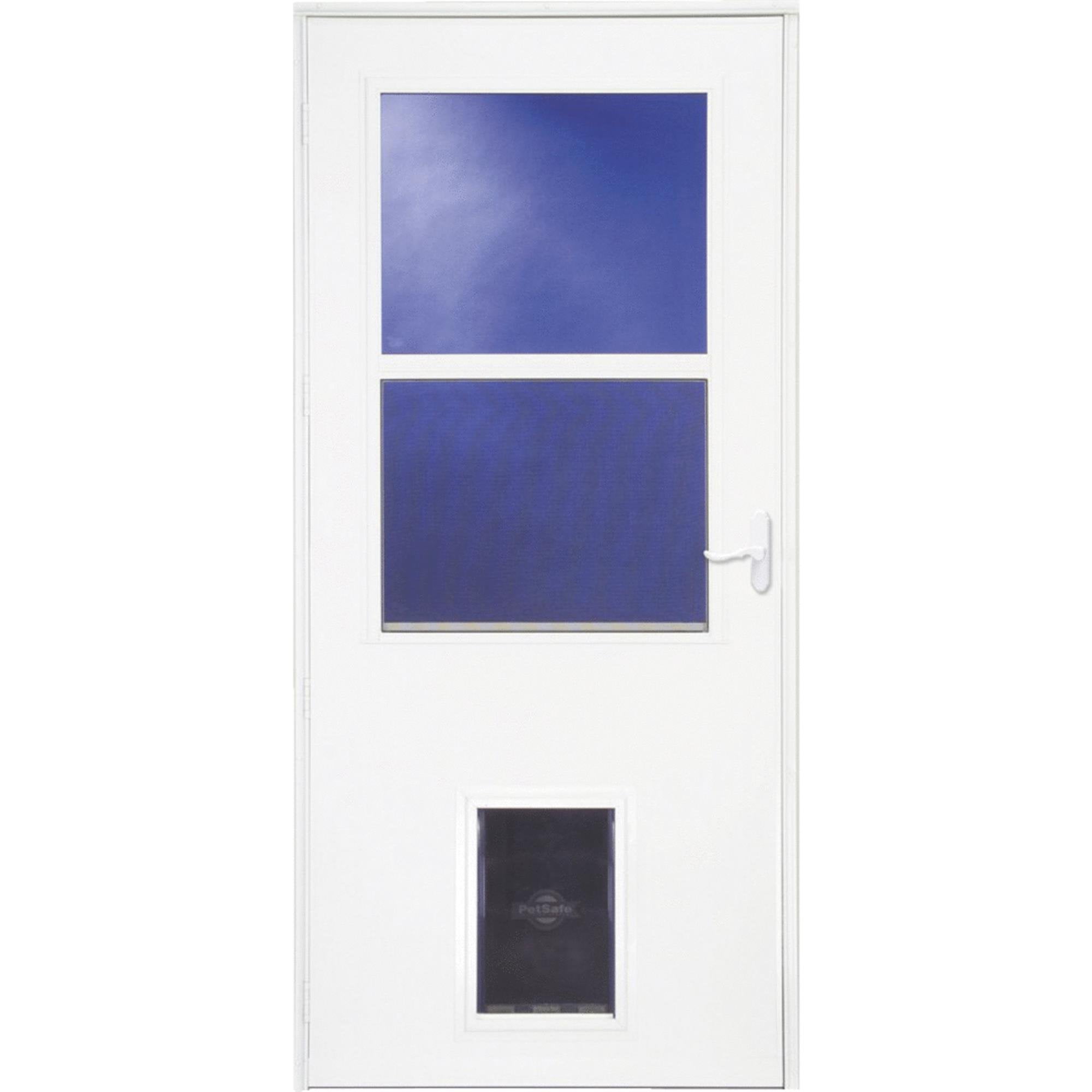 Larson Life Core Duratech Storm Door With Pet Door Walmart Com