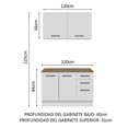thumbnail image 3 of Mueble Modular Integral Madesa Almacenamiento Garaje 120 BM, 3 of 5