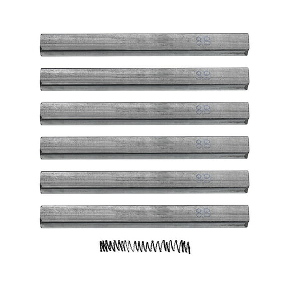 Uxcell Compressed Charcoal Sticks, 8B Grade Square Vine Charcoal Sticks Set Art Supplies for Painting Drawing Sketching Shading Artists Beginners(Pack of 6)