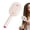 Pink, variant on Electric Spray & Massage Hair Brush, Rechargeable Mist Comb for Smoother Hair, Tames Frizz, Ideal for Home, Travel and Daily Styling