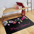 thumbnail image 5 of Mohawk Home Prismatic Bright Ornaments Multi Contemporary Theme Christmas Precision Printed Scatter, 1'6"x2'6", Black, 5 of 6