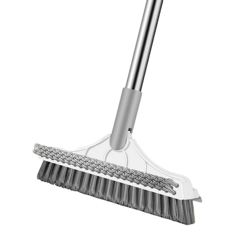 Floor Scrub Brush Long Handle  Bathroom Cleaning Brush Broom - 3