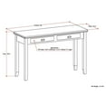 thumbnail image 5 of Simpli Home Artisan Console Sofa Table, 5 of 5