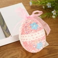 thumbnail image 2 of YingYouFu Easter Eggs Plush Toy With Bow Easter Basket Stuffers Fillers Colorful Stuffed Toys for Kids Baby Girls Boys Egg Hunt Party Favors Gifts, 2 of 6