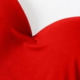 thumbnail image 5 of Nestiefly Tank Top with Built in Bra for Women Spaghetti Strap v Neck Camisole Tops Workout Summer Cami Undershirt Red 2XL, 5 of 8