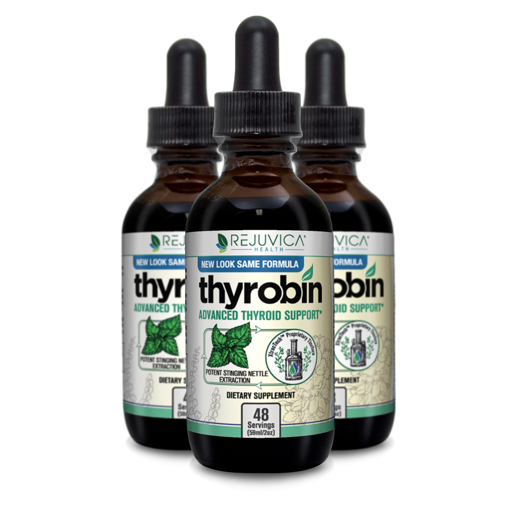 Thyrobin Thyroid Support High Potency Key Ingredients Designed to