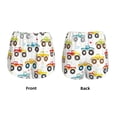 thumbnail image 3 of Pofeuu Cartoon Monster Trucks Print Women's Athletic Shorts Running Workout Shorts Tummy Control Quick Dry Gym Shorts with Pockets Double layer sports shorts-XX-Large, 3 of 7