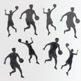 thumbnail image 3 of Confetti Basketball Player Black - Pouch (1/2 oz) - CCP9404, 3 of 8