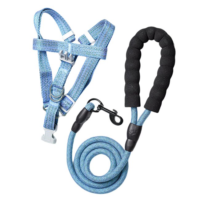 Cuerda de tipo chaleco, arnés para perros pequeños y correa para caminar, arnés para gatos con correa, cinturón de para gatitos y mascotas Sunnimix Chaleco de arnés para cachorros