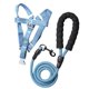 thumbnail image 1 of Sistema respirable de la correa del arnés del perro, correa del pecho, cuerda de la tracción, chaleco de los arneses del animal doméstico L azul Yuyangstore Chaleco de arnés para cachorros, 1 of 8