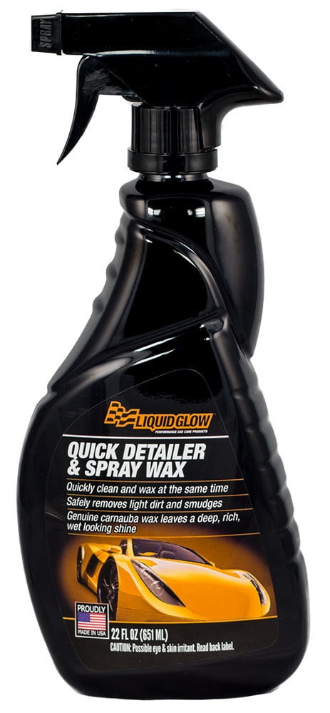 Liquid Glow Quick Detailer & Spray Wax with Genuine Carnauba Liquid Glow Quick Detailer & Spray Wax with Genuine Carnauba