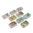 thumbnail image 4 of Vintage flowers tin box Sealed jar packing boxes jewelry candy box For Party, 4 of 14